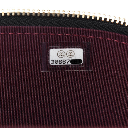 Chanel Lambskin Quilted Small Vanity Case With Chain Black 7 of 9