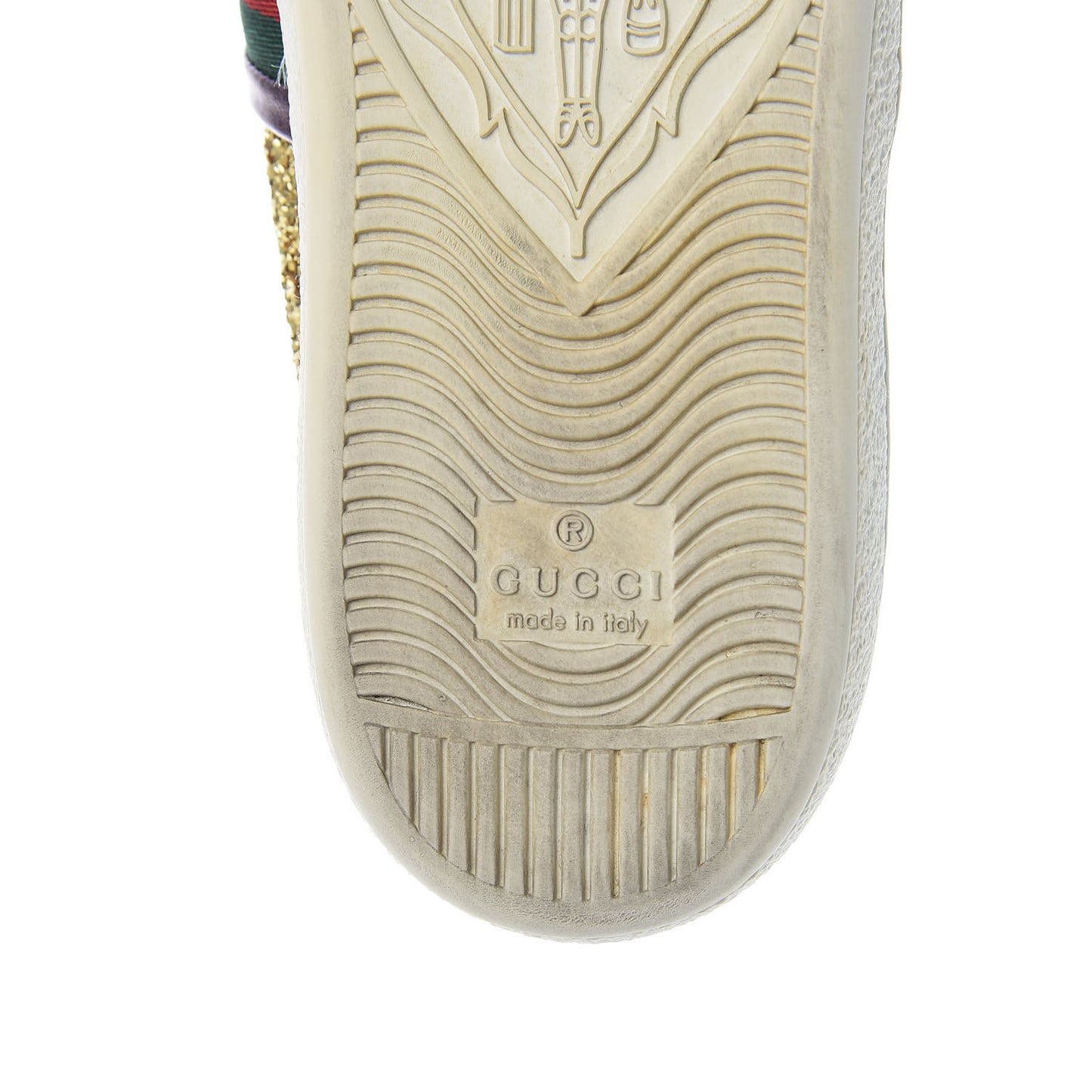 Glitter Web Womens Ace Sneakers 37 Gold