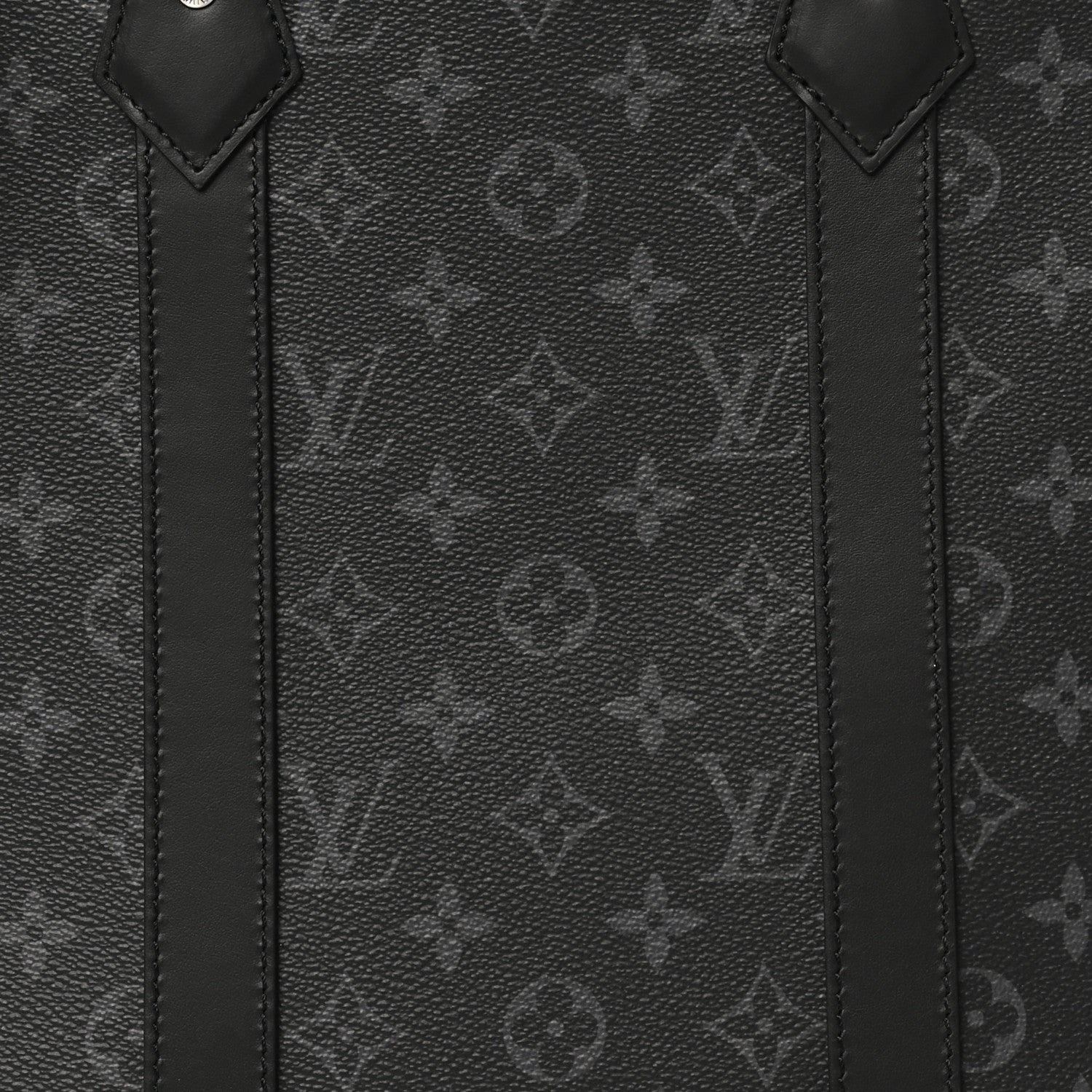 Louis Vuitton Monogram Eclipse Sac Plat Horizontal Zipper 7 of 9