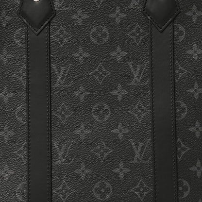 Louis Vuitton Monogram Eclipse Sac Plat Horizontal Zipper 7 of 9