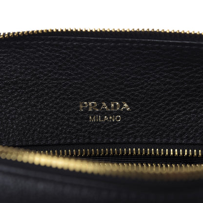 Prada Vitello Phenix Bauletto Black 8 of 9