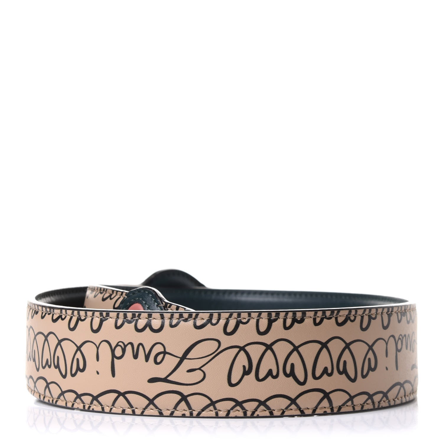 Fendi Calfskin Open Your Heart Strap You Amido Amazzonia Multicolor 2 of 5