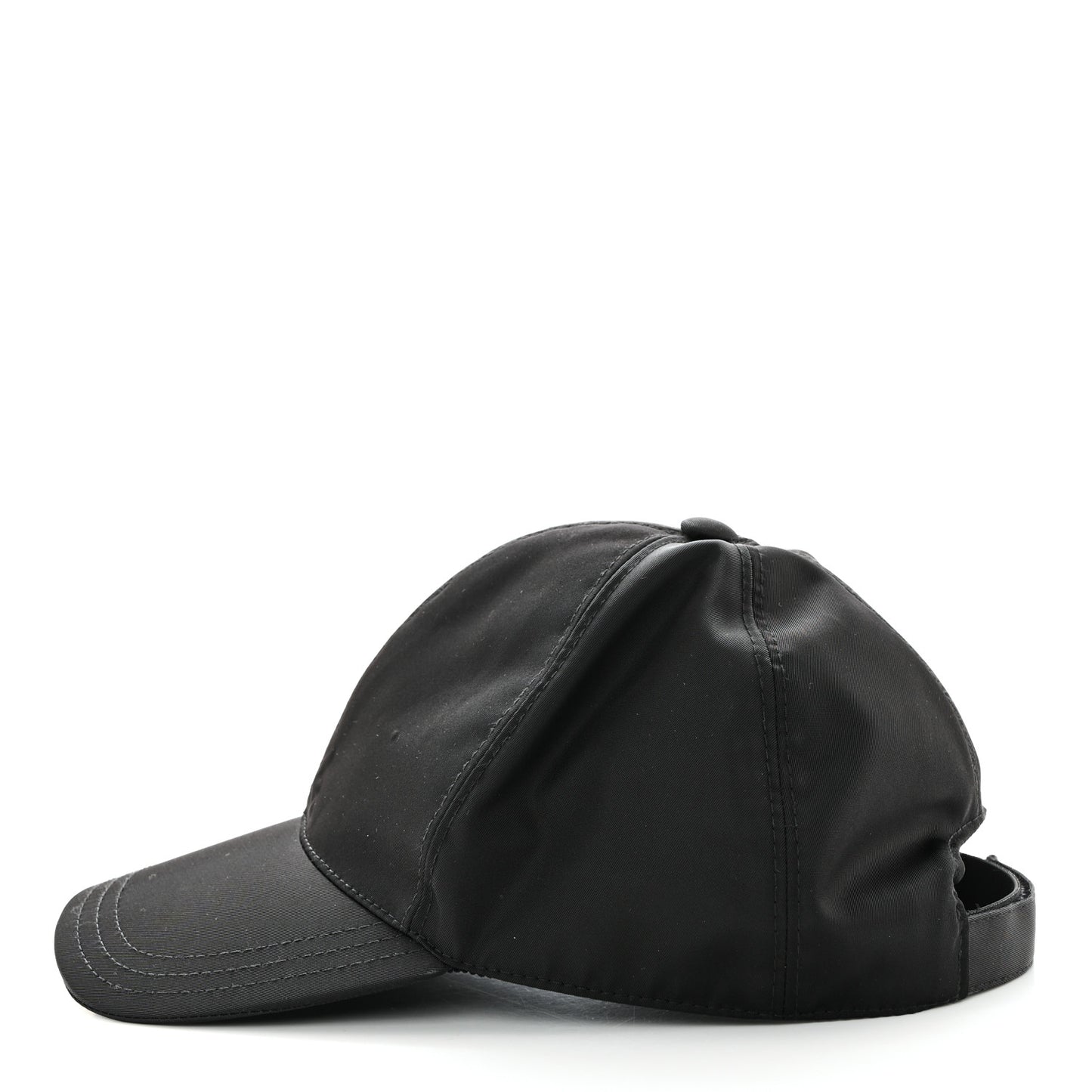 Re-Nylon Womens Baseball Cap S Black