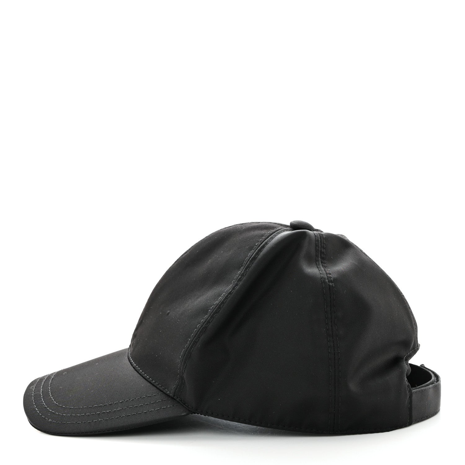 Prada Re-Nylon Womens Baseball Cap S Black 3 of 10