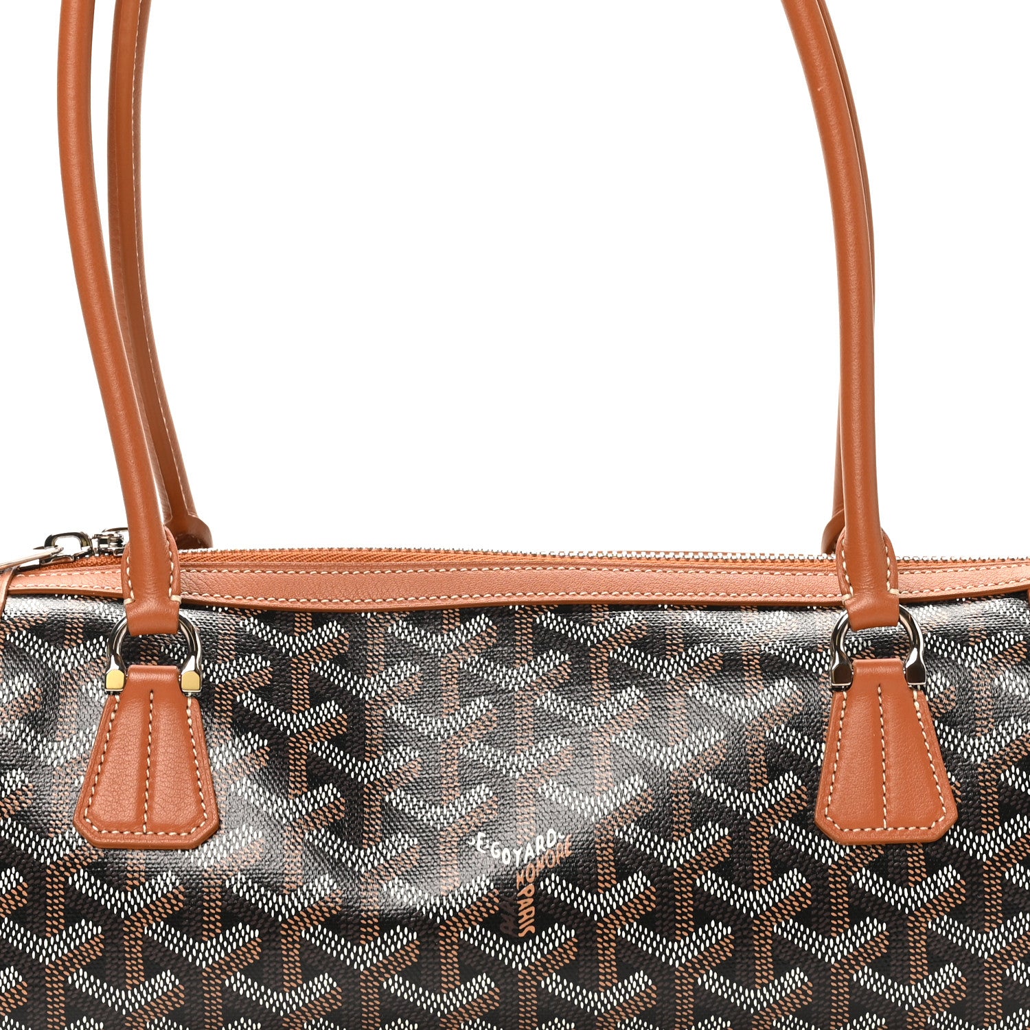 Goyard Goyardine Bonbonniere Bag Black Gold 7 of 9