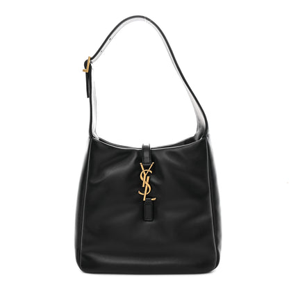 Saint Laurent Padded Lambskin Small Le 5 A 7 Supple Hobo Black 1 of 10