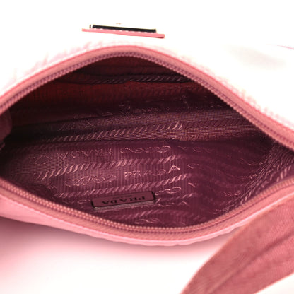 Prada Tessuto Nylon Saffiano Mini Re-Edition 2000 Bag Rosa 5 of 15