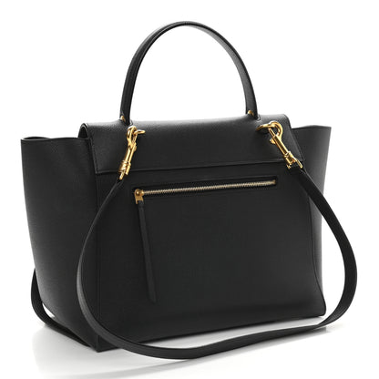 Celine Baby Grained Calfskin Micro Belt Bag Black 3 of 9