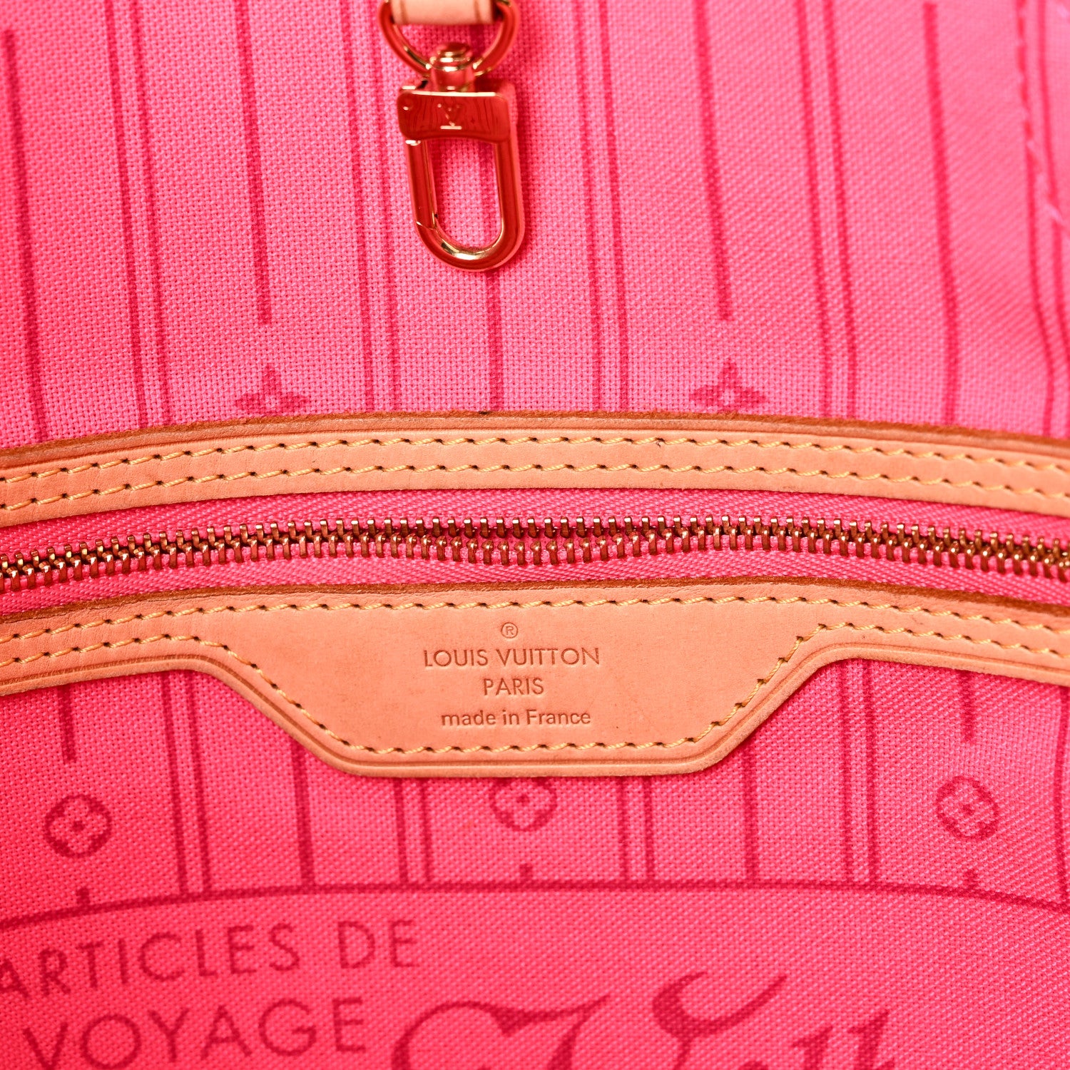 Louis Vuitton Monogram Roses Neverfull MM 6 of 10