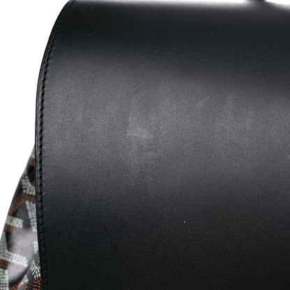 Goyard Goyardine Calfskin Alpin MM Backpack Black 18 of 21