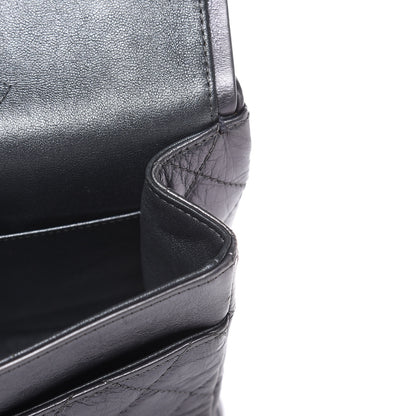 Chanel Metallic Aged Calfskin Quilted 2.55 Reissue 227 Flap Dark Silver 17 of 20