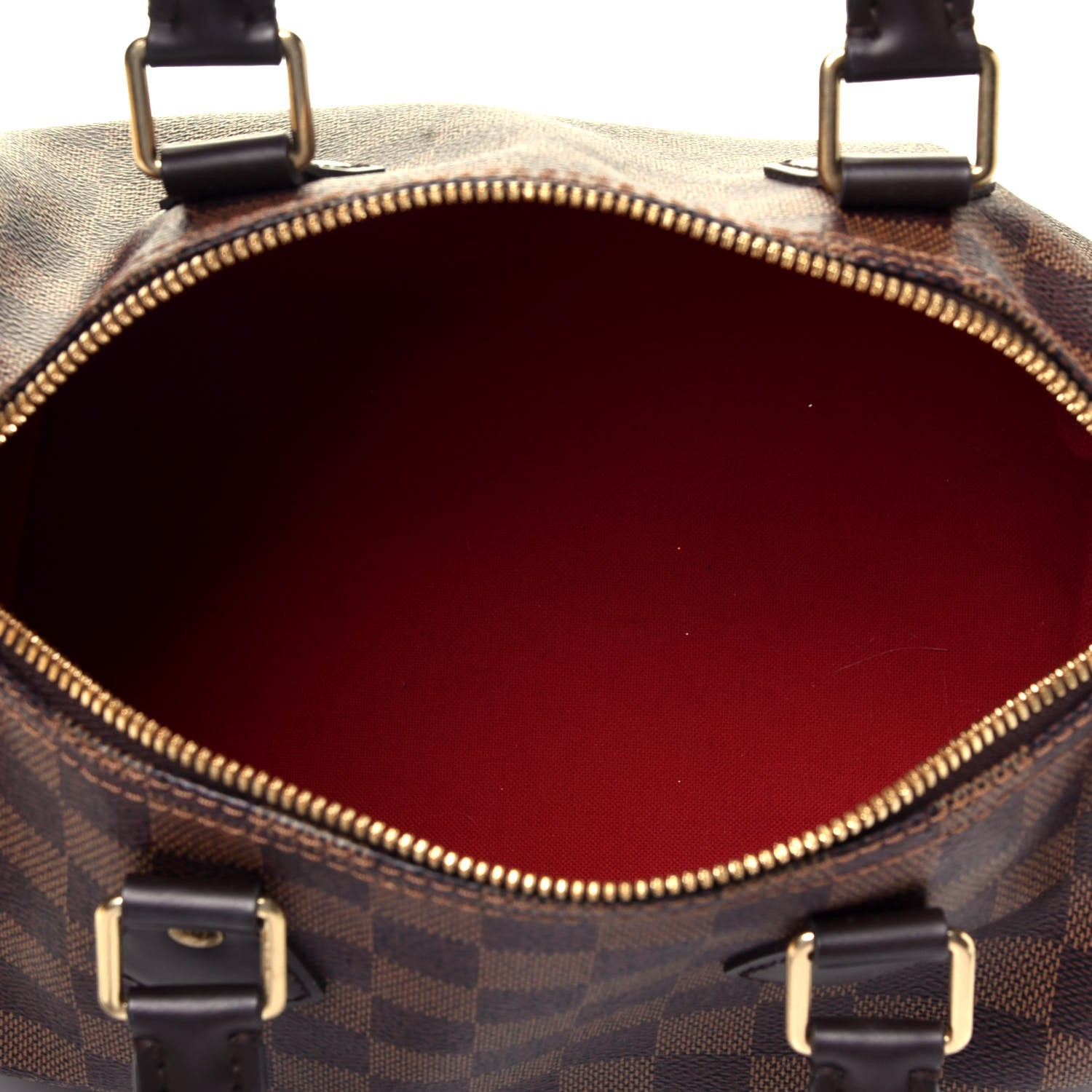 Louis Vuitton Damier Ebene Speedy Bandouliere 25 6 of 10