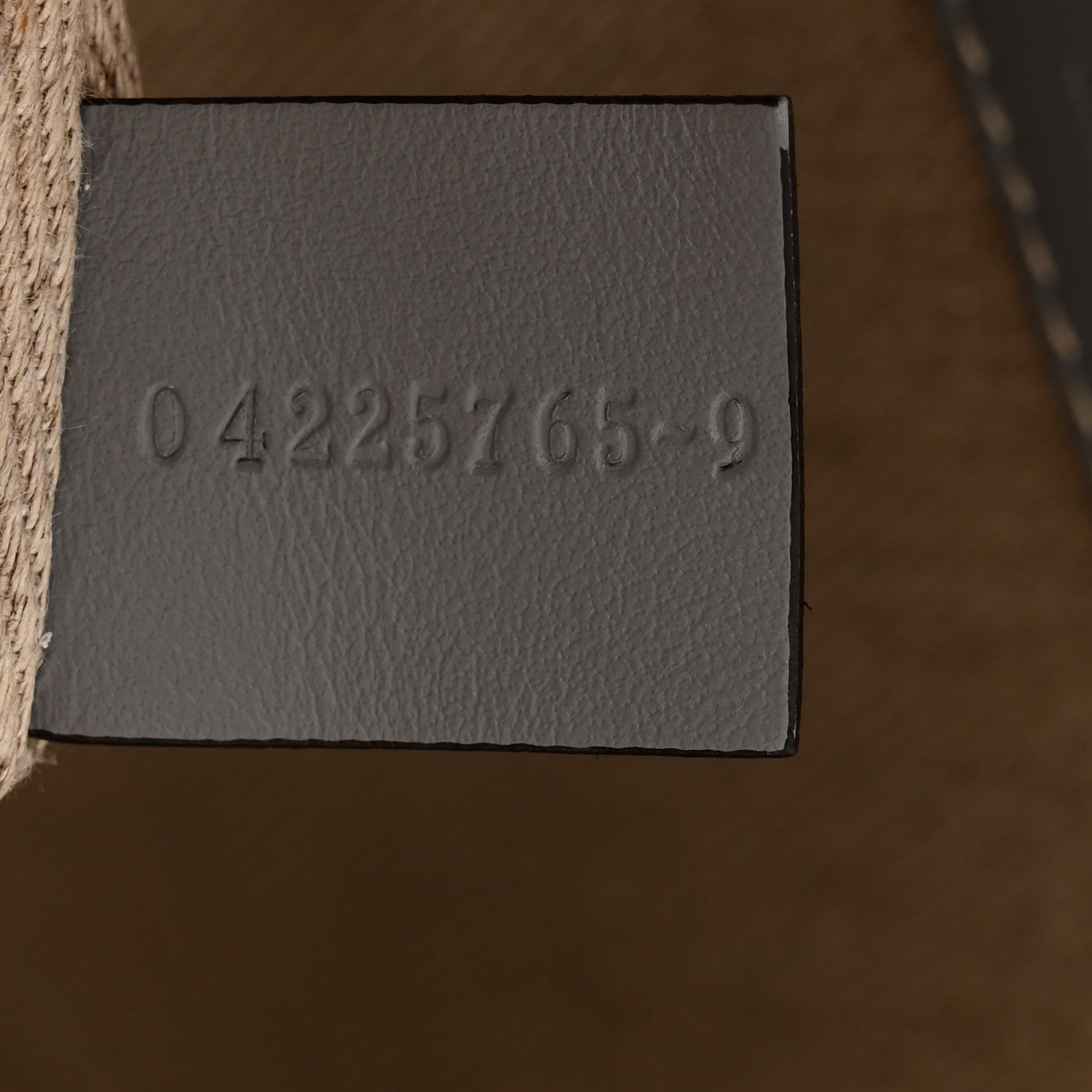 Chloe Linen Calfskin Medium Woody Ribbon Tote White Light Blue 7 of 10