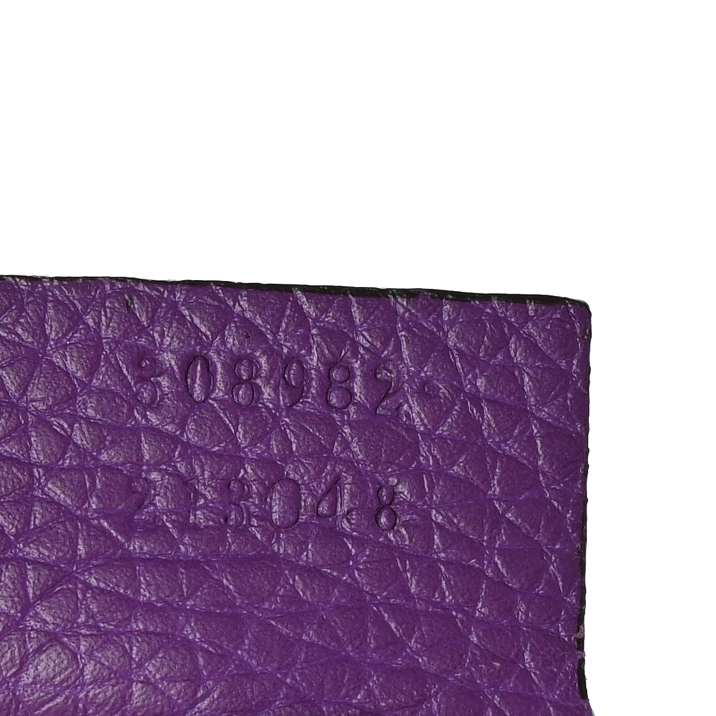 Pebbled Calfskin Medium Soho Chain Shoulder Bag Shine Purple