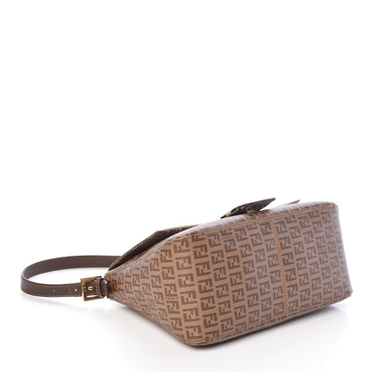 Fendi Zucchino Spalmati Vitello Mama Baguette Nocciola Castagna 4 of 11