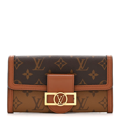 Louis Vuitton Reverse Monogram Dauphine Sarah Wallet 1 of 10