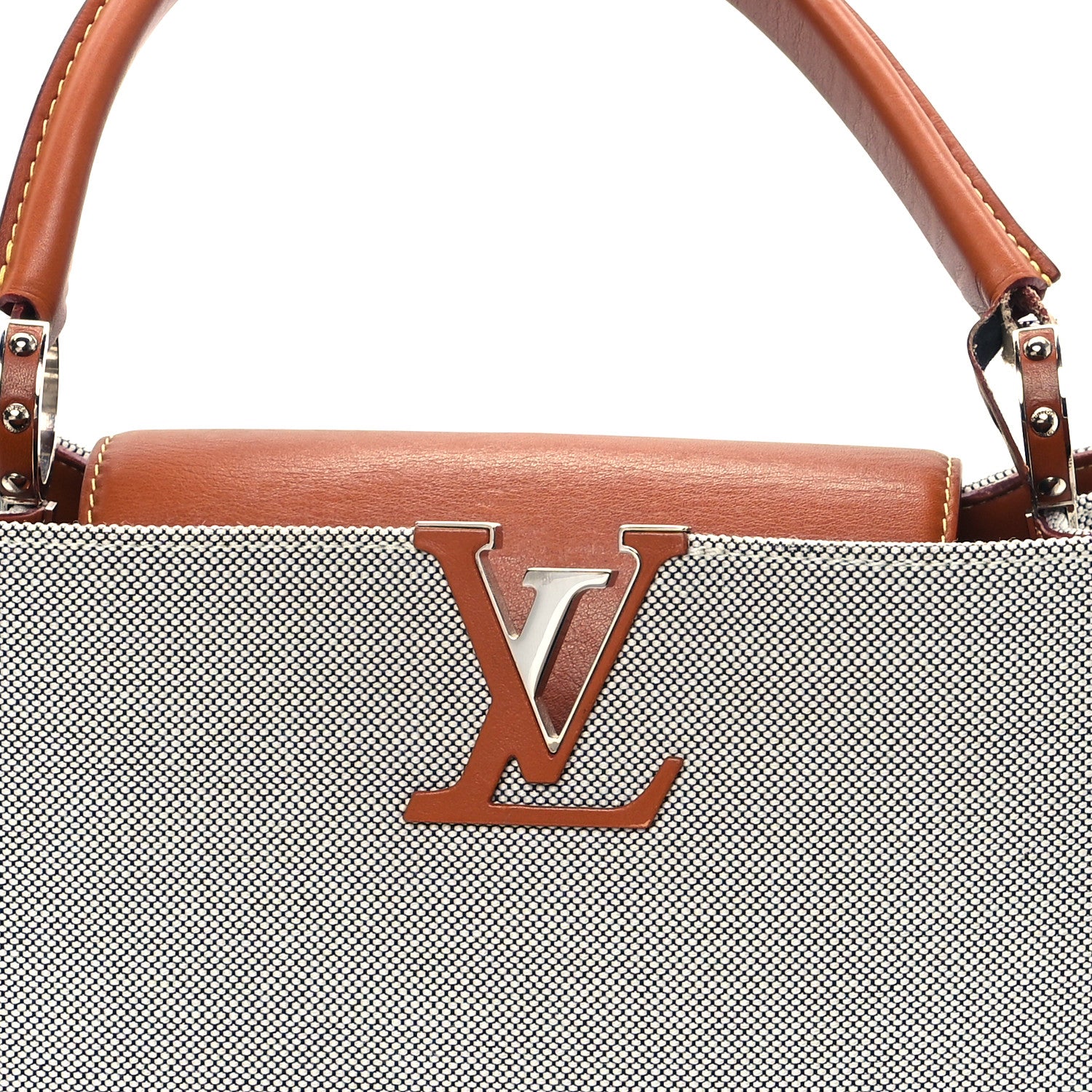 Louis Vuitton Toile Capucines MM Mateo 7 of 14