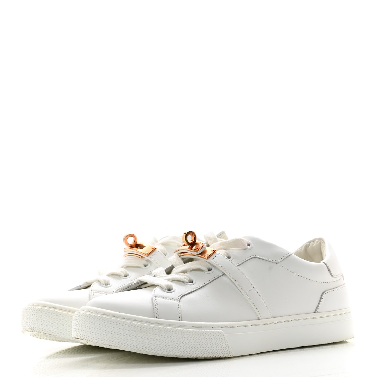 Calfskin Day Sneakers 36 White