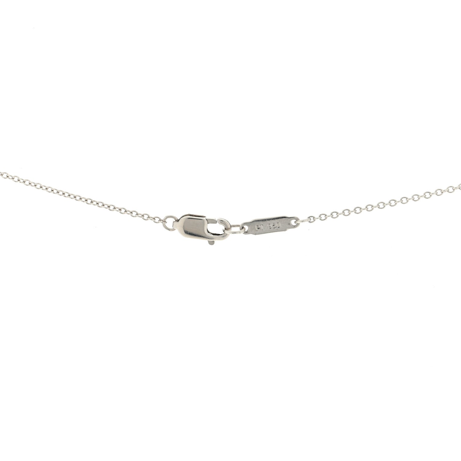 Tiffany Platinum 18K Yellow Gold Diamond Fancy Yellow Diamond .20ct Soleste Cushion Cut Halo Pendant Necklace 4 of 4