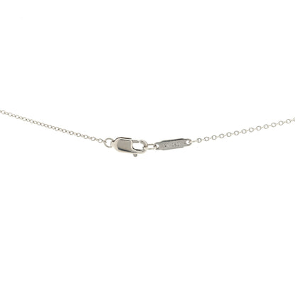 Tiffany Platinum 18K Yellow Gold Diamond Fancy Yellow Diamond .20ct Soleste Cushion Cut Halo Pendant Necklace 4 of 4