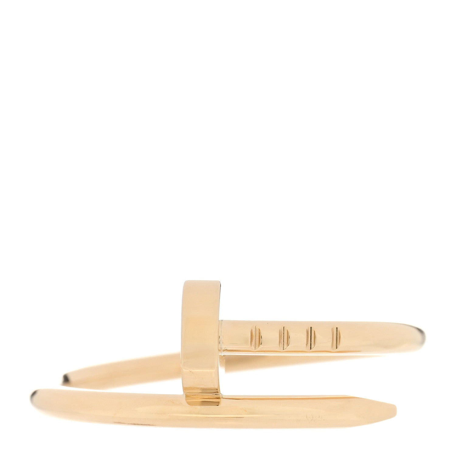 Cartier 18K Yellow Gold Small Juste Un Clou Ring 54 7 1 of 5
