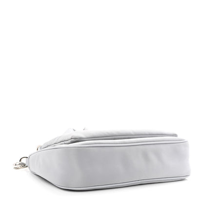 Prada Nylon Re-Edition Shoulder Bag Fiordaliso 3 of 15