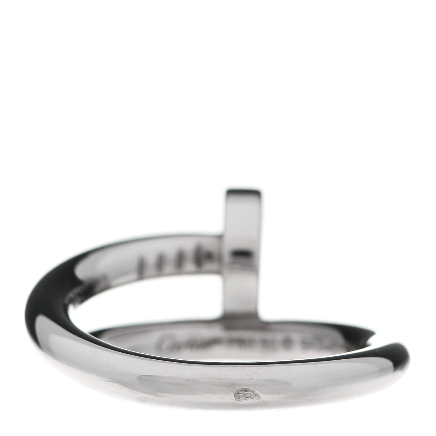18K White Gold Juste Un Clou Ring 50 5.25