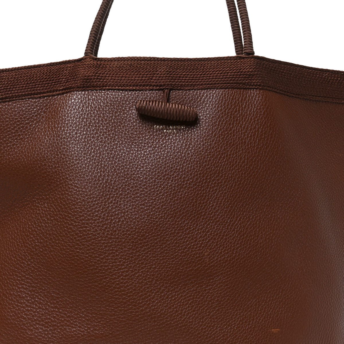 Grained Calfskin Patti Tote Brown