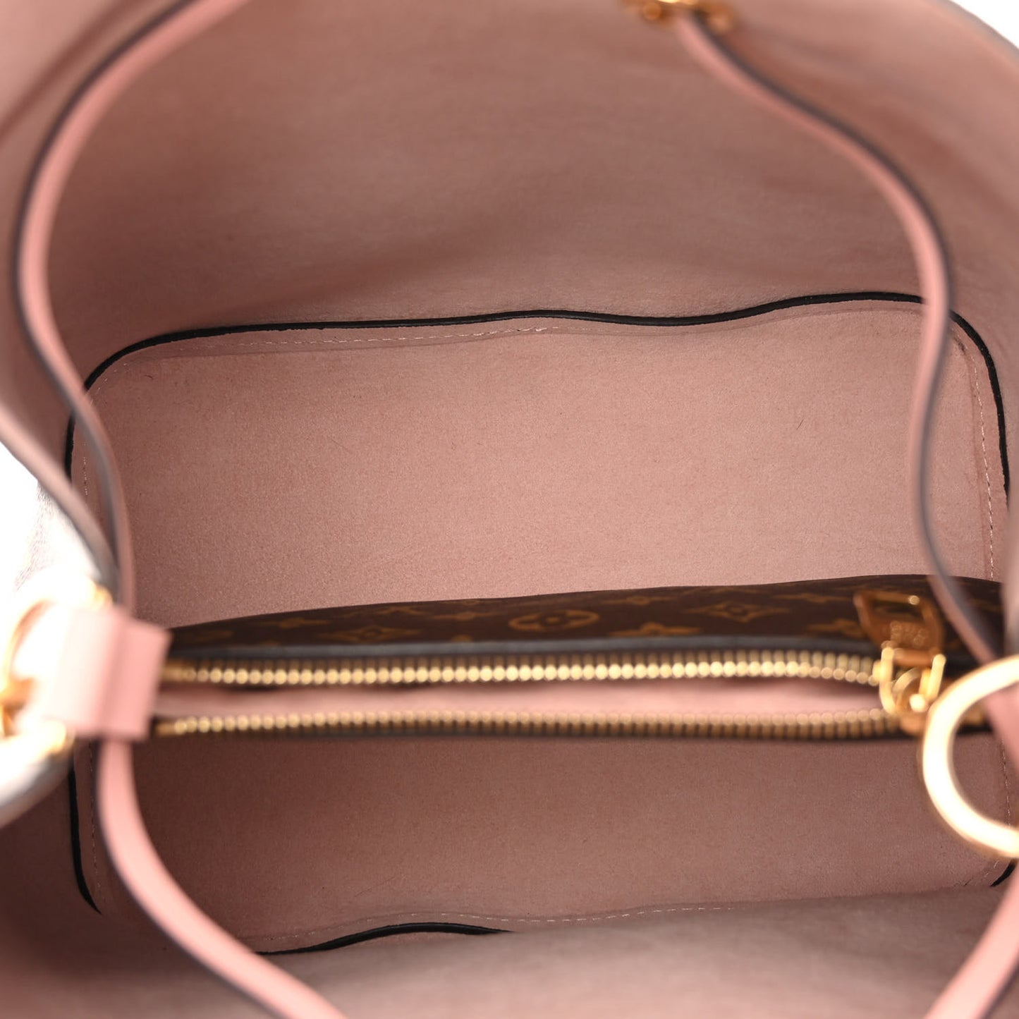 LOUIS VUITTON Monogram Neonoe MM Rose Poudre
