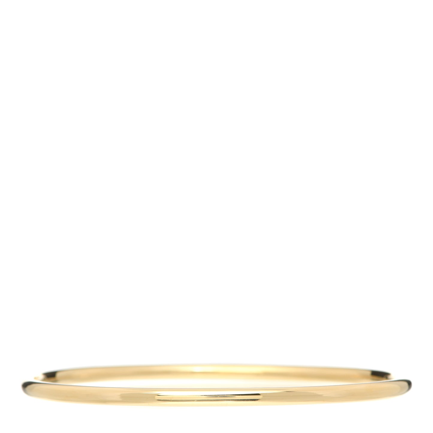 18K Yellow Gold 3mm Bangle Bracelet