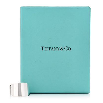 Tiffany Sterling Silver Out of Retirement Wide Ring 52 6 5 of 5