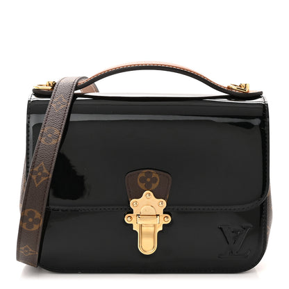 Louis Vuitton Patent Calfskin Monogram Cherrywood BB Black 1 of 9