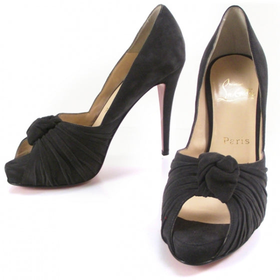 Suede Greissimo Platform Pumps 38
