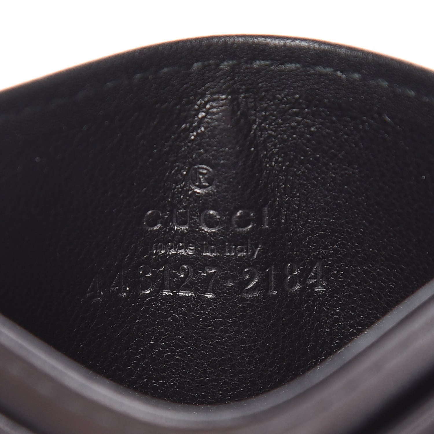 Gucci Calfskin Matelasse GG Marmont Card Holder Black 6 of 7