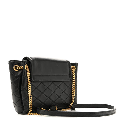 Saint Laurent Lambskin Quilted Monogram Mini Nolita Black 3 of 10