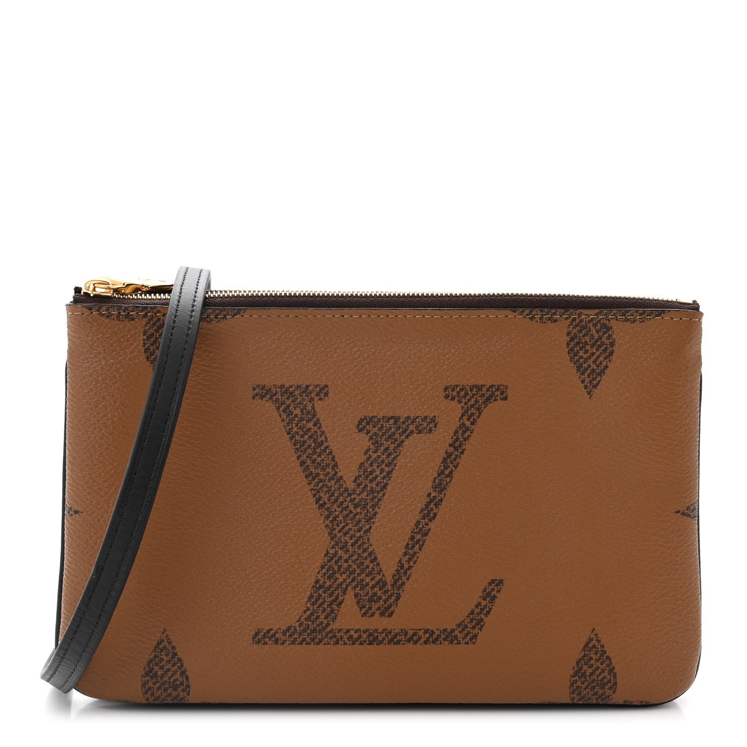 Louis Vuitton Reverse Monogram Giant Double Zip Pochette 1 of 12