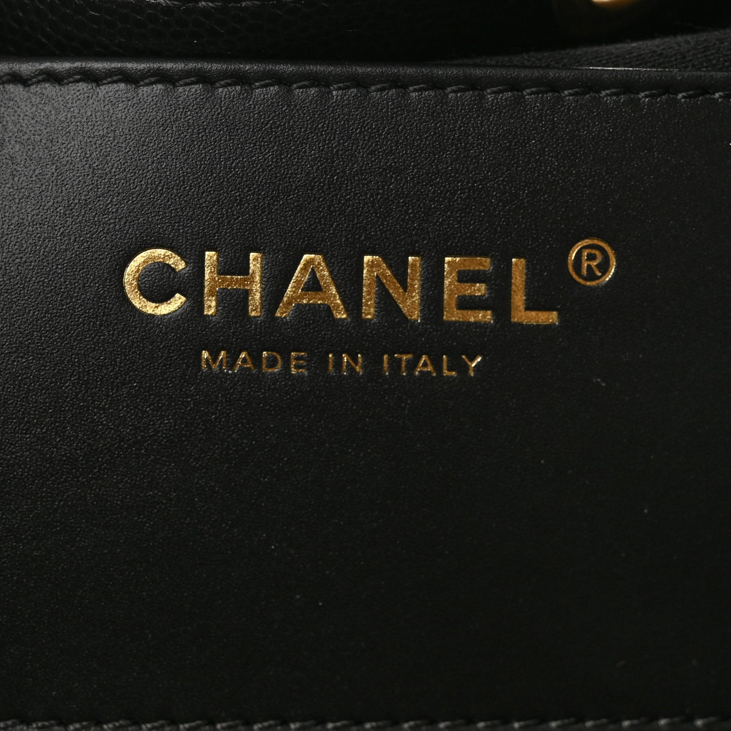 Caviar Quilted Medium Chanel 25 Handbag Black