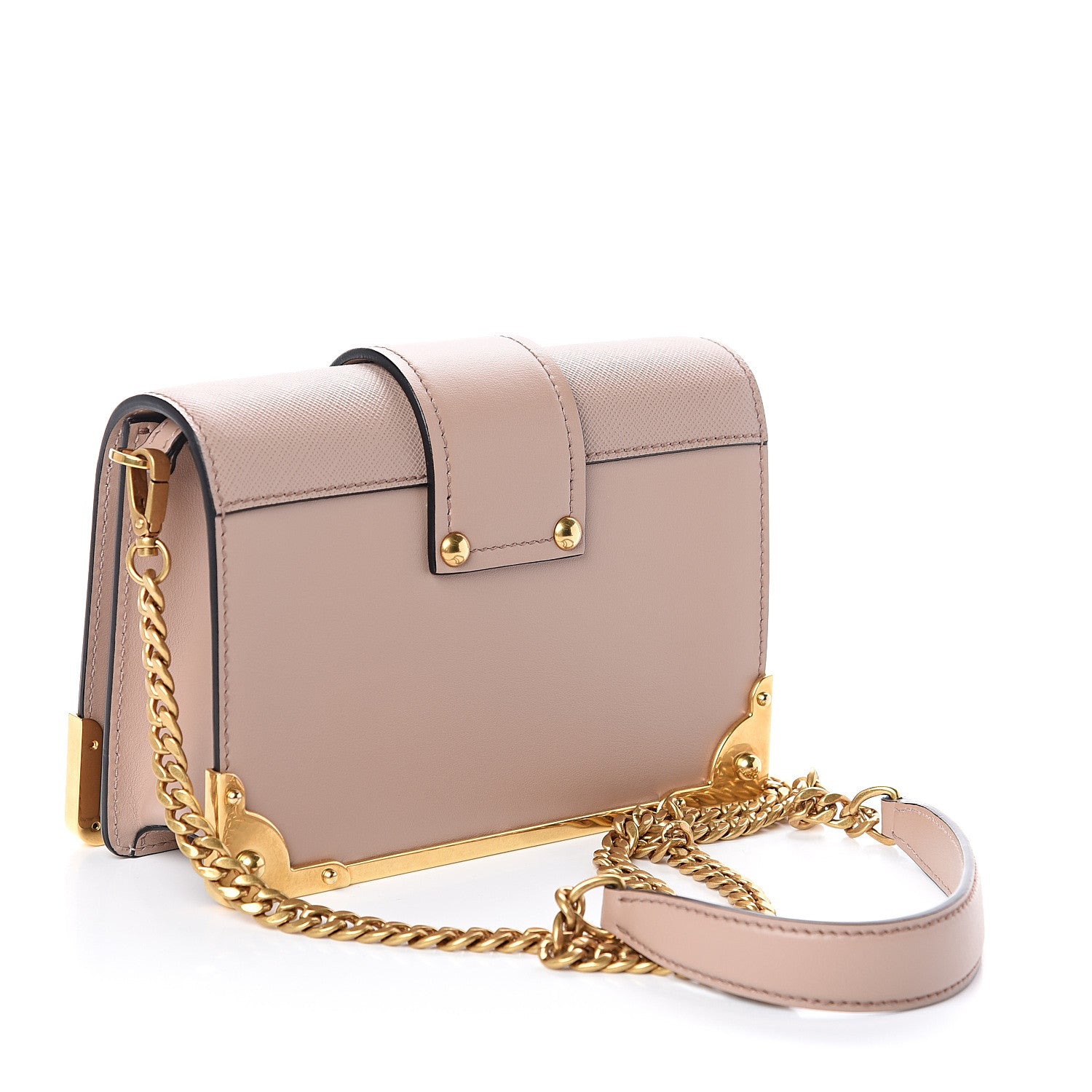 Prada City Calf Saffiano Cahier Bag Cipria 2 of 8