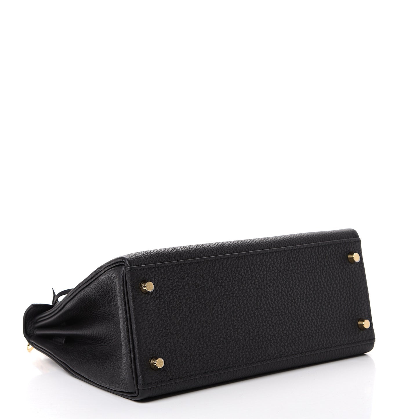 Togo Matte Alligator Kelly Retourne Touch 28 Black