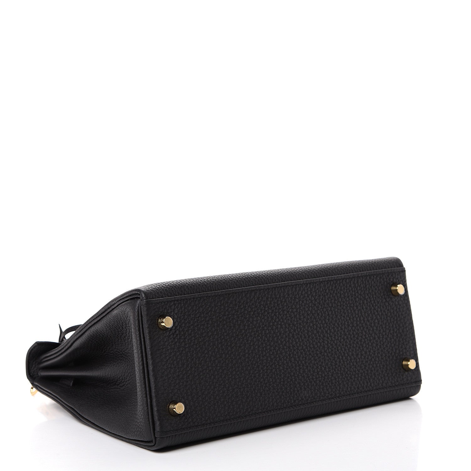 Hermes Togo Matte Alligator Kelly Retourne Touch 28 Black 4 of 38