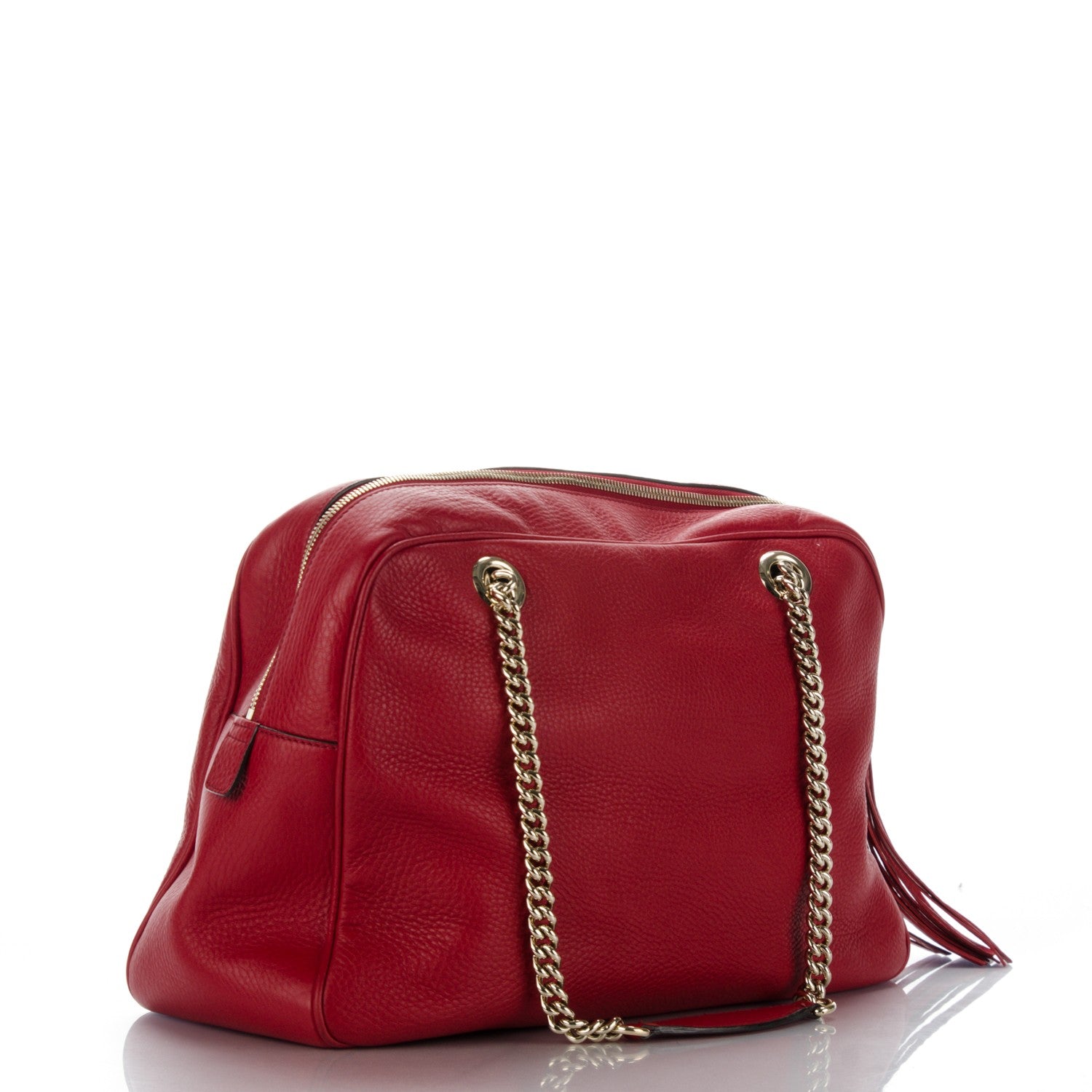 Gucci Cellarius Calfskin Medium Soho Bowler Tabasco 3 of 9