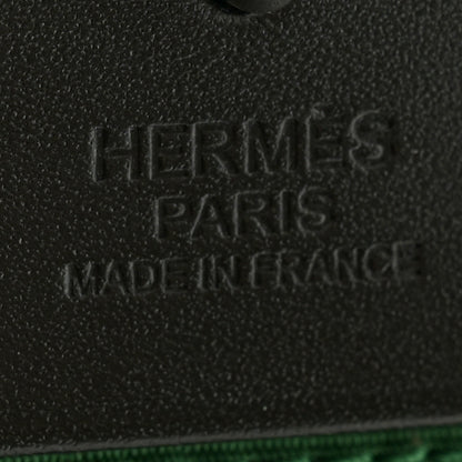 Hermes Vache Hunter Toile Herbag Zip 31 PM Cactus Bleu Indigo 7 of 12