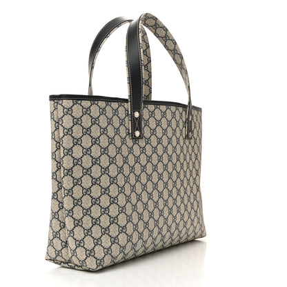 Gucci GG Plus Monogram Medium Signature Web Loop Tote Navy 3 of 10