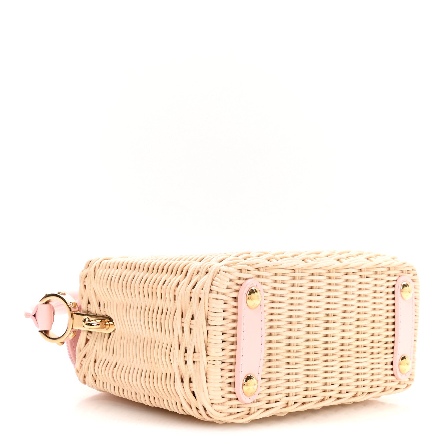 Louis Vuitton Rattan Denim Capucines Mini Washed Pink 7 of 19