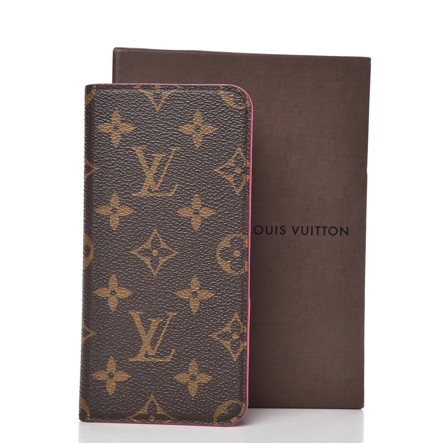 Louis Vuitton Monogram iPhone 6 Plus Folio Case Pink 7 of 7