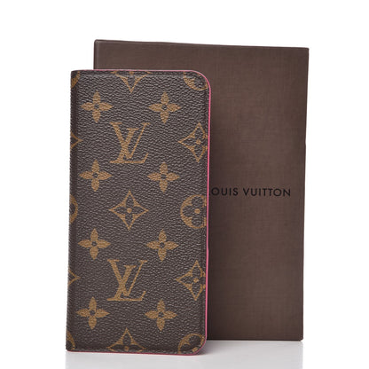 Louis Vuitton Monogram iPhone 6 Plus Folio Case Pink 7 of 7