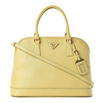 Prada Saffiano Lux Large Open Promenade Tote Ginestra 1 of 23