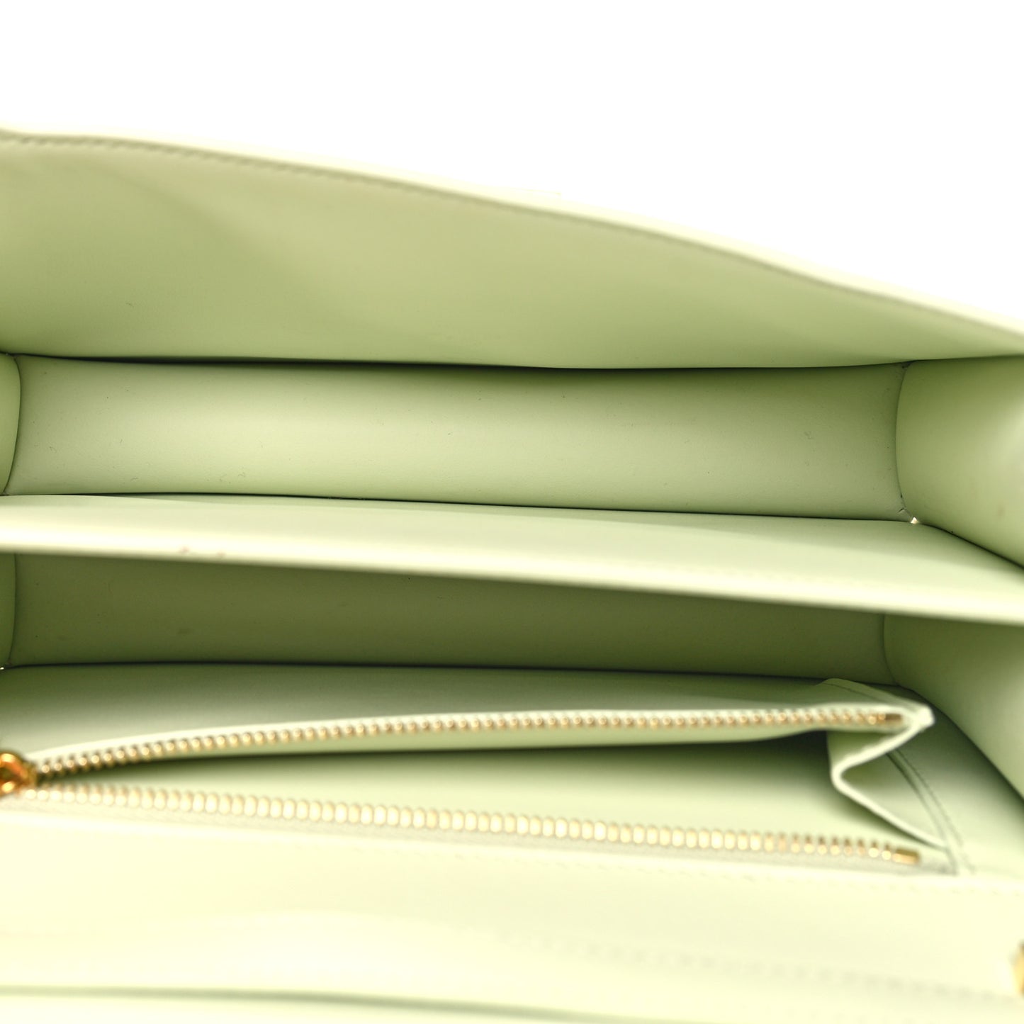 Calfskin Small TB Bag Pale Sage