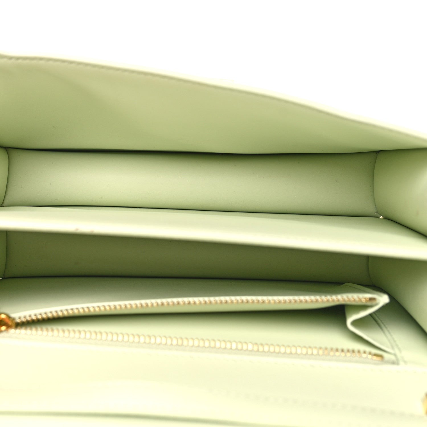 Burberry Calfskin Small TB Bag Pale Sage 5 of 12