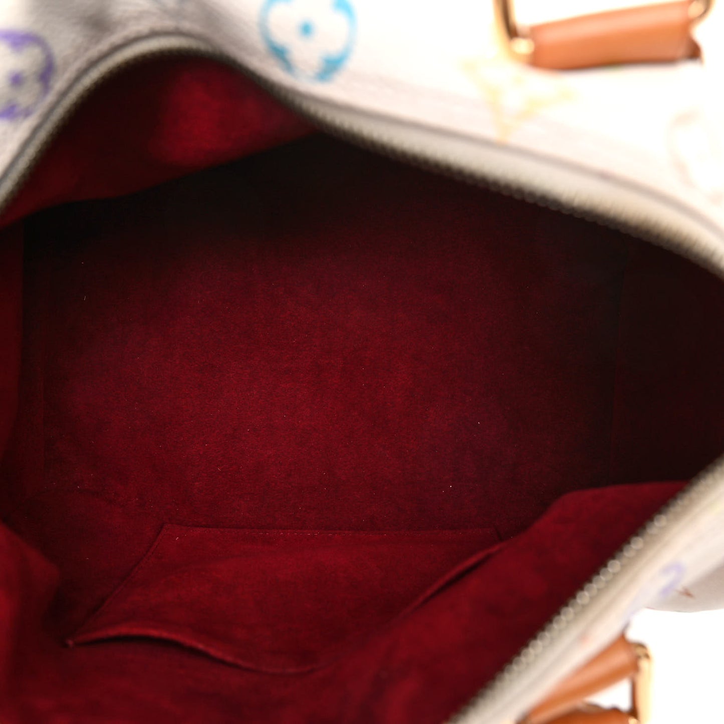 LOUIS VUITTON Monogram Multicolor Speedy 30 White
